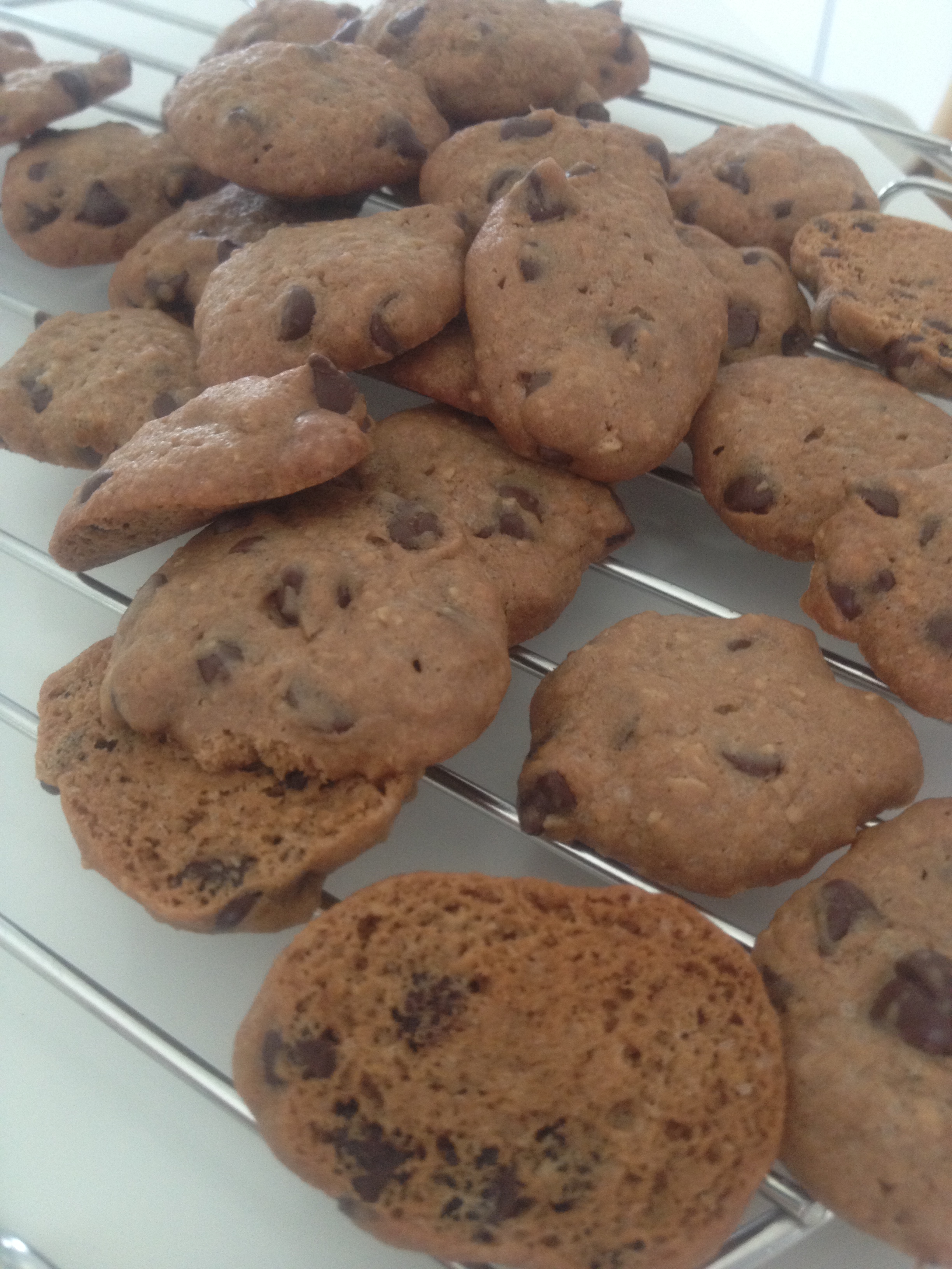 CNY Baking Almost 'Famous Amos' Crispy Crunchy Chocolate Chip ...